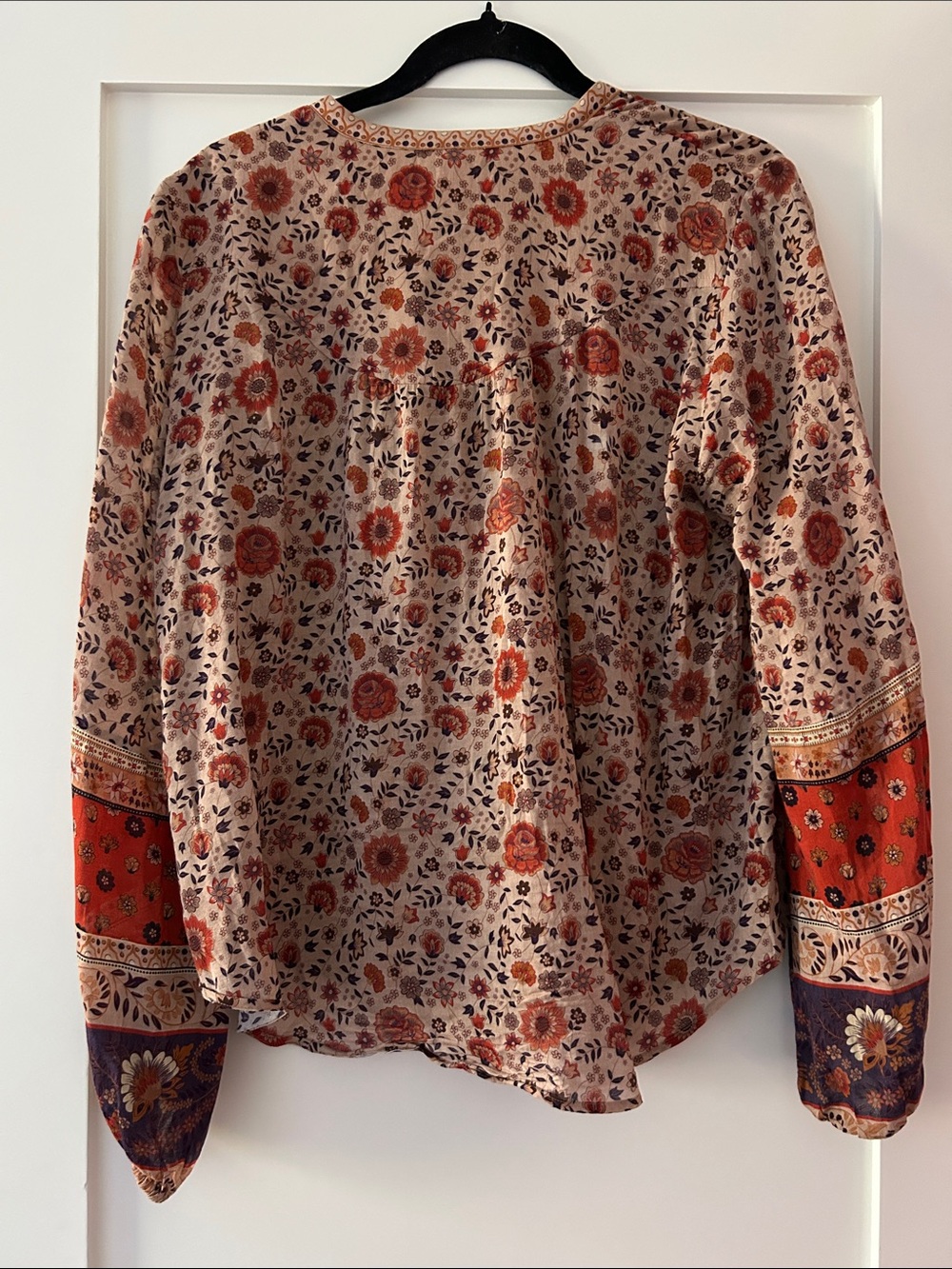 Spell Lady Untamed Floral Peasant Blouse - Picture 7 of 7